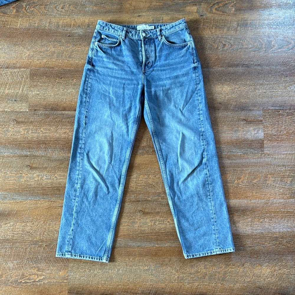 & Other Stories Blue Straight Jeans